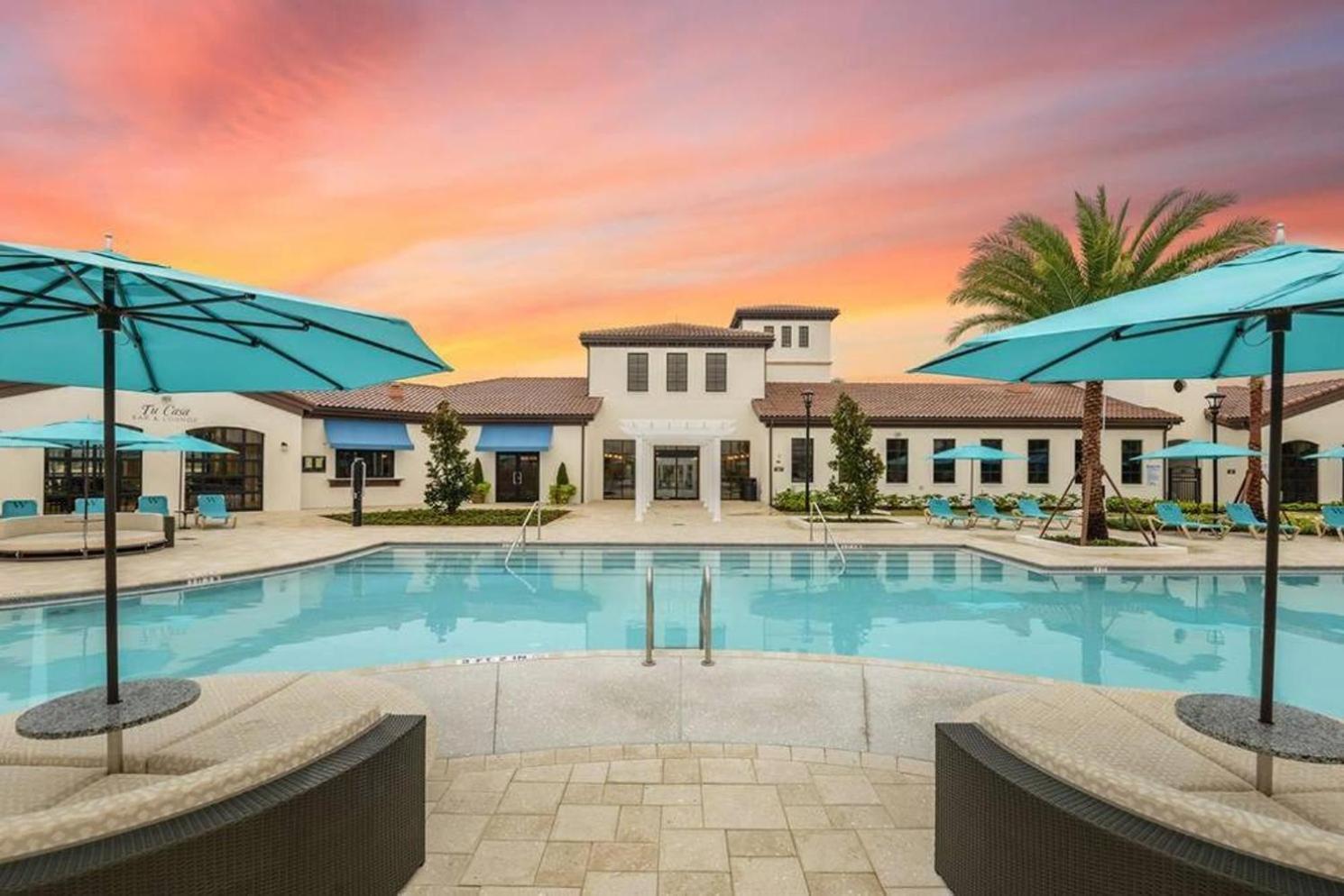 Large Villa Wprivate Pool Game Room Waterpark キシミー エクステリア 写真