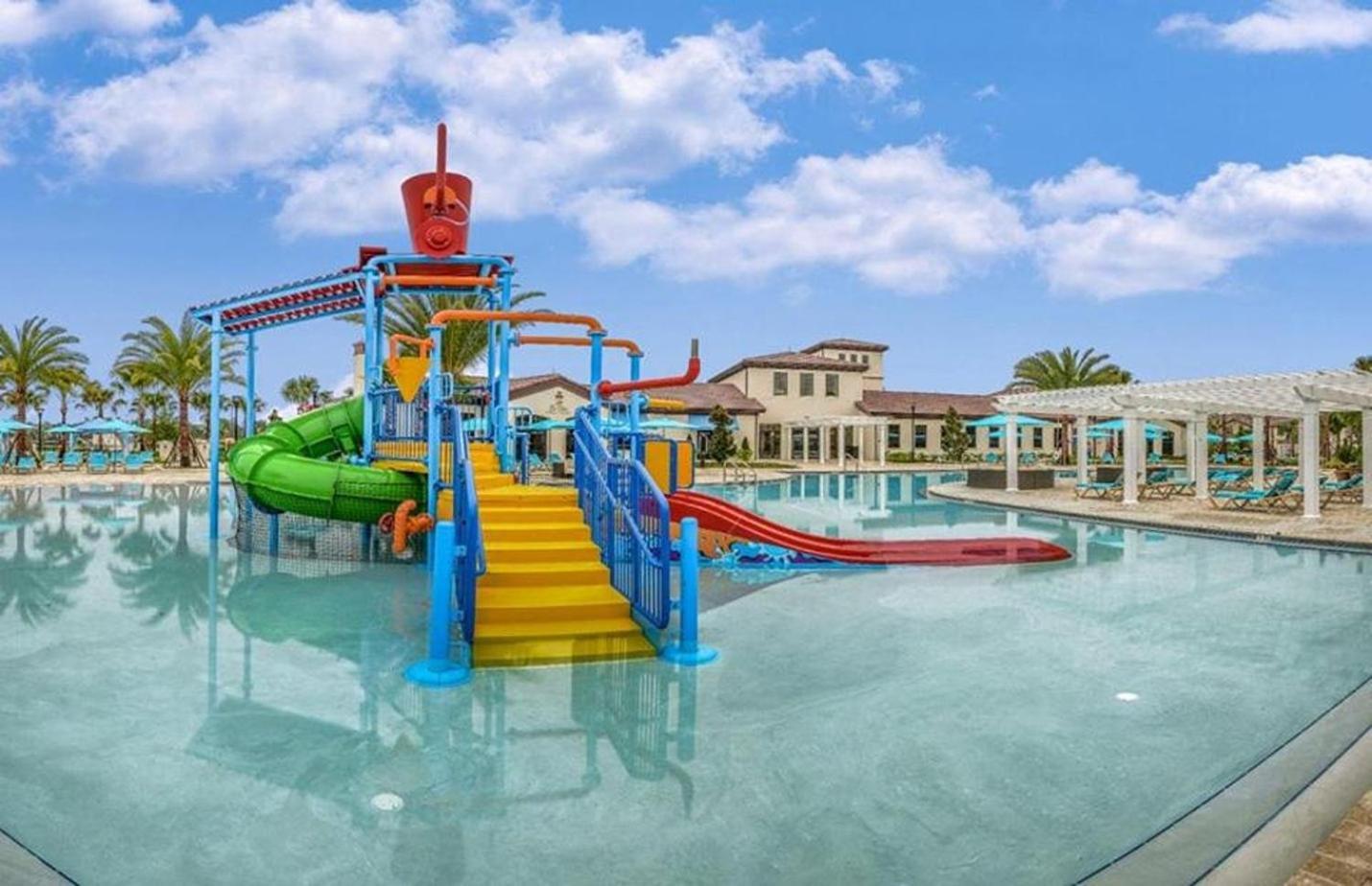 Large Villa Wprivate Pool Game Room Waterpark キシミー エクステリア 写真
