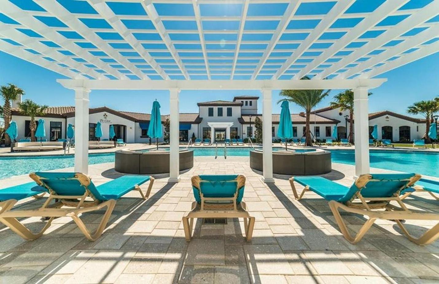 Large Villa Wprivate Pool Game Room Waterpark キシミー エクステリア 写真